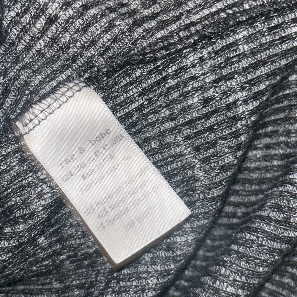 🩶EUC Rag & Bone Heather Gray Ribbed Racerback Tank Top🩶 - Picture 5 of 5